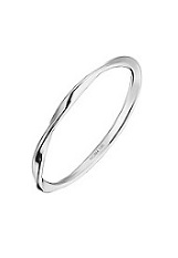 extraordinary mini ultra tin heart white gold baby ring
